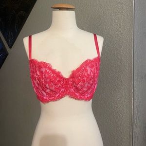 Victoria’s Secret Very Sexy Unlined Demi Pink Bra 36C